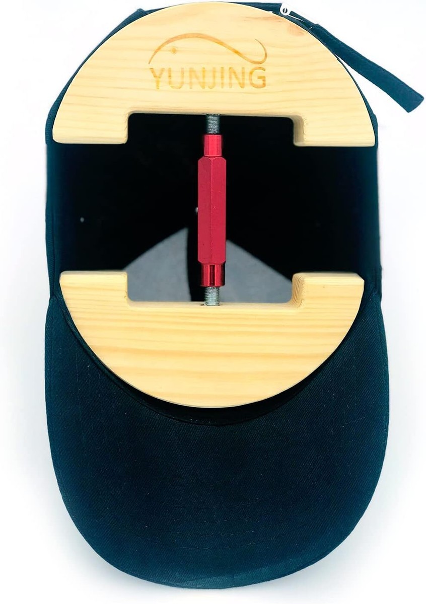 YUNJING Wooden Hat Stretcher – Adjustable For Sizes 6.5 To 9.5, Heavy Duty Cap Shaper - View #4
