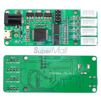 LC-FT4232-4TTL USB to Four-way TTL Module UART Serial Port Module FT4232HL
