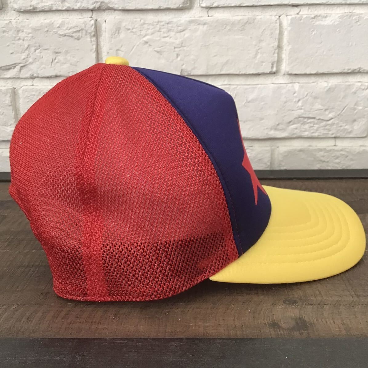 BAPE STA logo trucker hat cap a bathing ape star NIGO | eBay