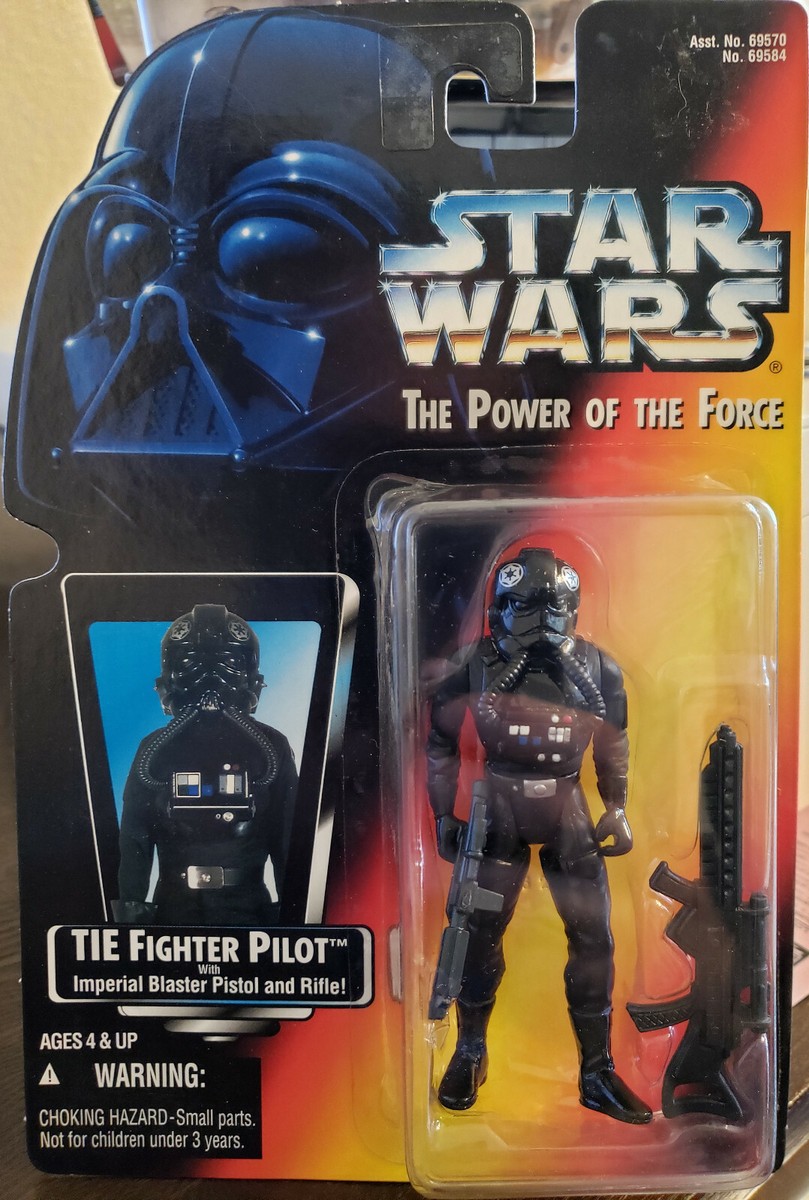 Star Wars TIE FIGHTER PILOT with Imperial Blaster Pistol The Power