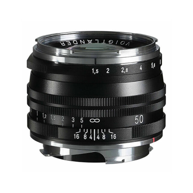 Voigtlander Nokton 50mm f/1.5 Aspherical II VM Single-Coat Lens