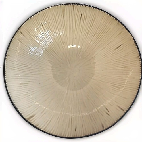 Joseph Abboud Ventana Enviroment Large 10" Servig Bowl EARTHY Starburst - Picture 2 of 5