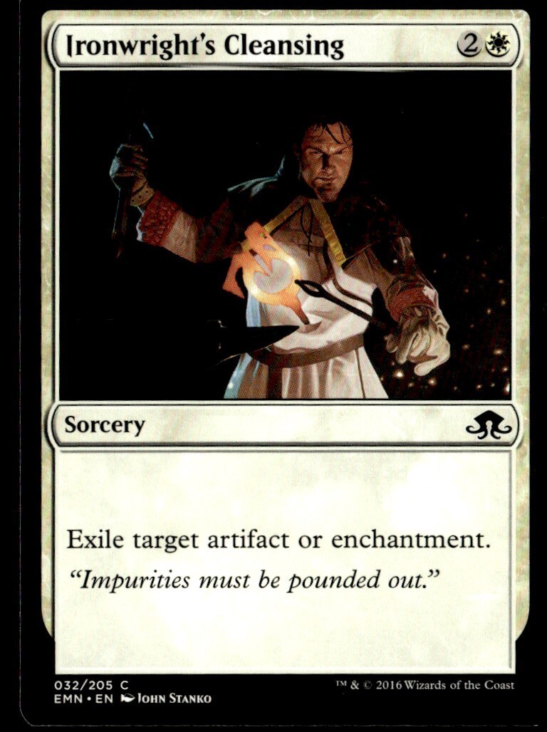 2016 Eldritch Moon Ironwright's Cleansing Expansion/Common #32