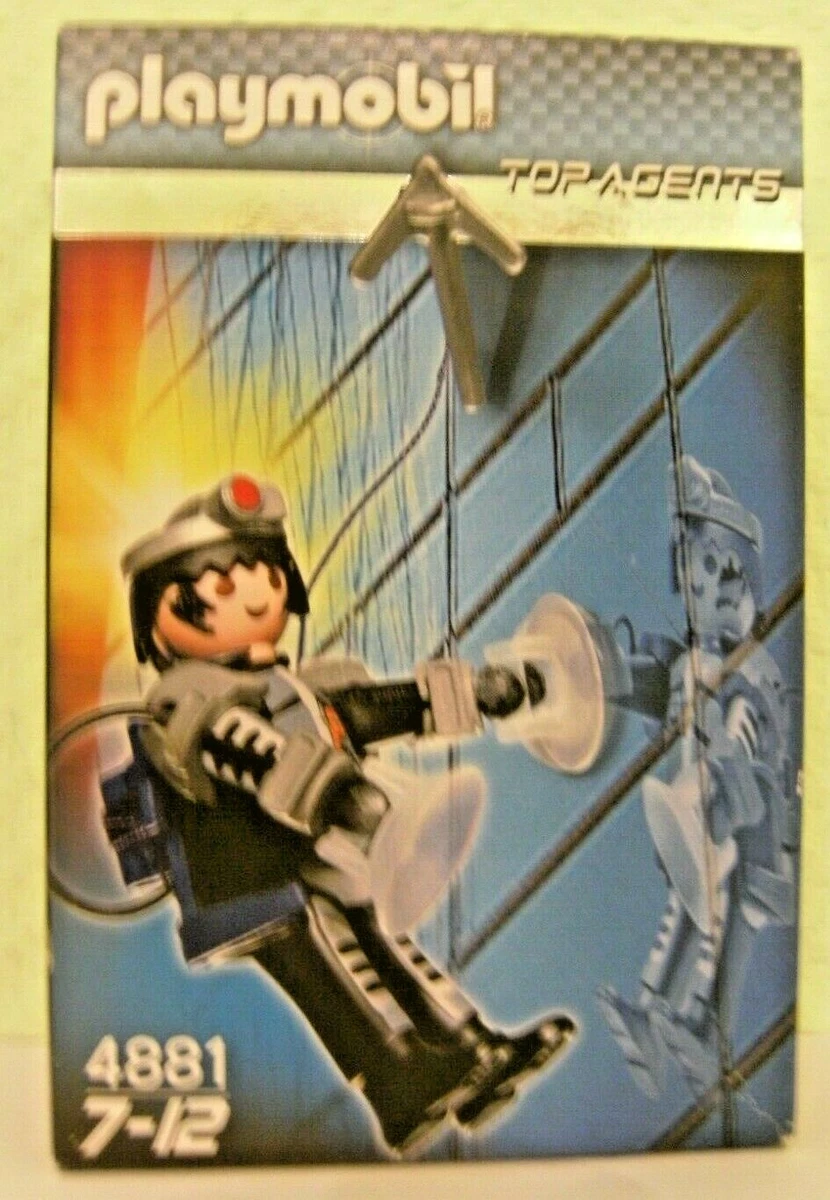 Playmobil Top Agents Special Agent 4881 von 2009 Neu & OVP Fasadenkletterer