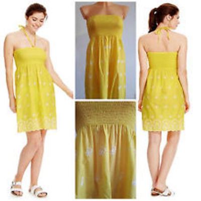 yellow summer dress uk