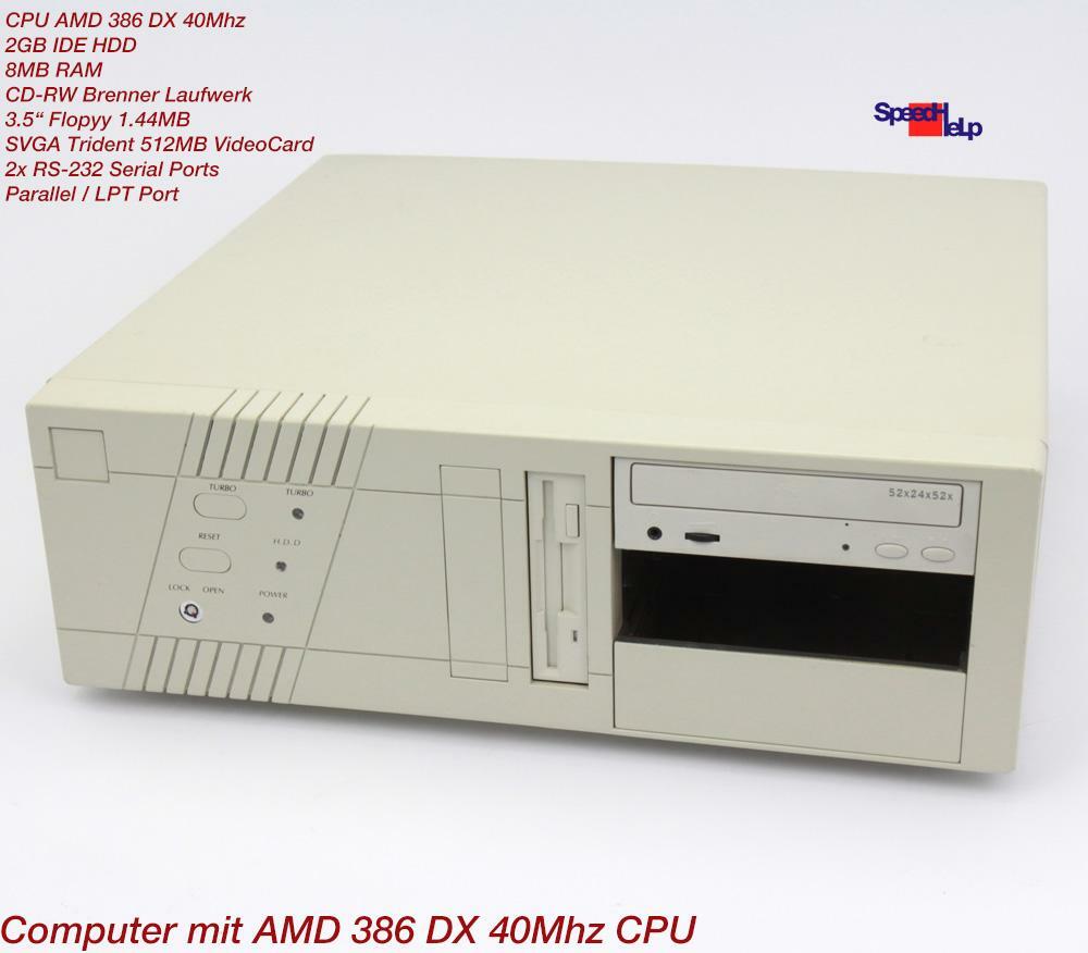 RETRO 80386 386 DX 40MHZ COMPUTER PC PC-Chips M321 386 RETRO 80386 386 DX 40MHZ COMPUTER PC PC-Chips M321 386