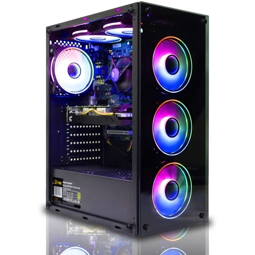 PowerFull Gaming PC: Intel Core i7, 16GB DDR4, NVIDIA RTX 5060Ti, 2TB +480GB SSD