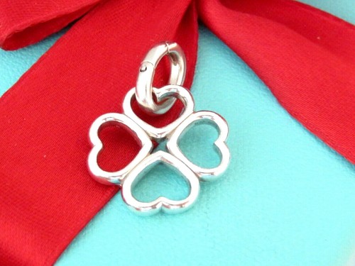 Tiffany \u0026 Co Silver Heart Clover Lucky