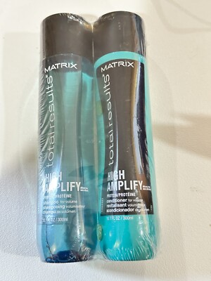 Matrix Total Results High Amplify Protein Shampoo & Conditioner -10.1 floz Each