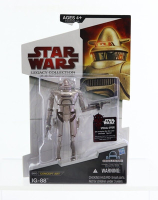 STAR WARS IG-88 (Concept Art) The Legacy Collection BD40 2009 NIP