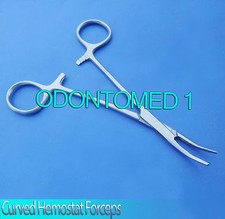 24 Mosquito Hemostat Forceps Locking Clamps 3.5" Curved Stainless Steel