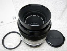 NICE Nikon MICRO Nikkor-P 55mm f/3.5 Auto F Mount Close-Up Macro Lens.Ai Convert