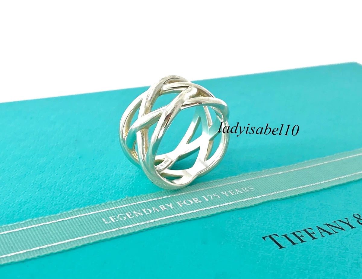 Tiffany celtic cheap knot ring