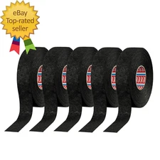 51608 Noise Damping PET Fleece Automotive Wire Harness Tape, Black, 19Mm X 15M,