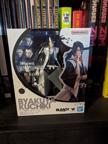Bandai S.H. Figuarts Bleach Thousand Years Blood War Byakuya Kuchiki 15.5 cm Action Figure - BAS65143