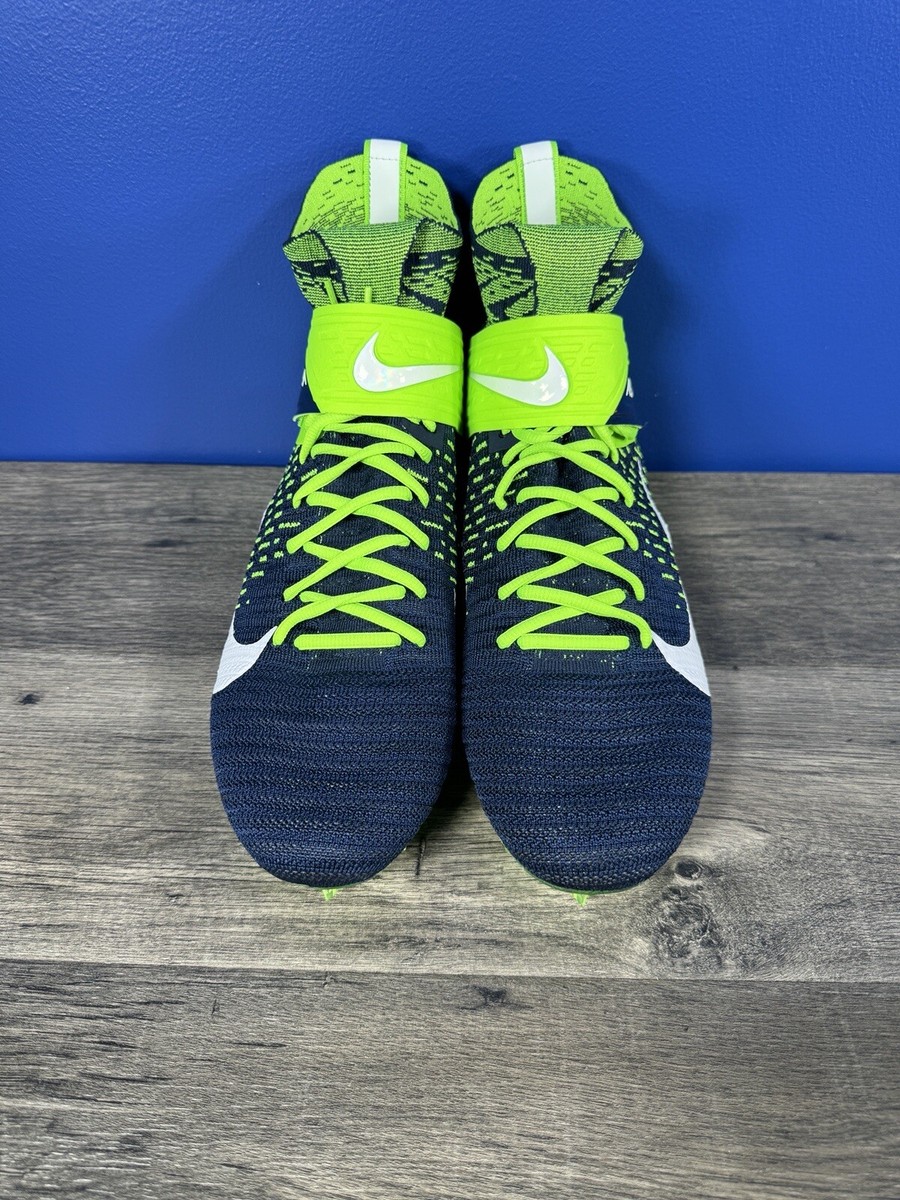 Nike Alpha Menace Elite 2 Football Cleats Seattle Seahawks 