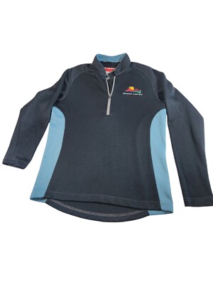 SUN MOUNTAIN Golf Long Sleeve Pullover 1/4 Zip Women's L