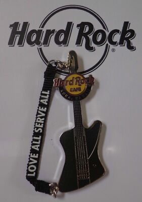 Hard Rock Cafe Pin Mantra Strap Guitar Kona Hawaii 2008 LE500