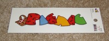 Cock-A-Doodle Design Page Topper DieCut Title  Picnic