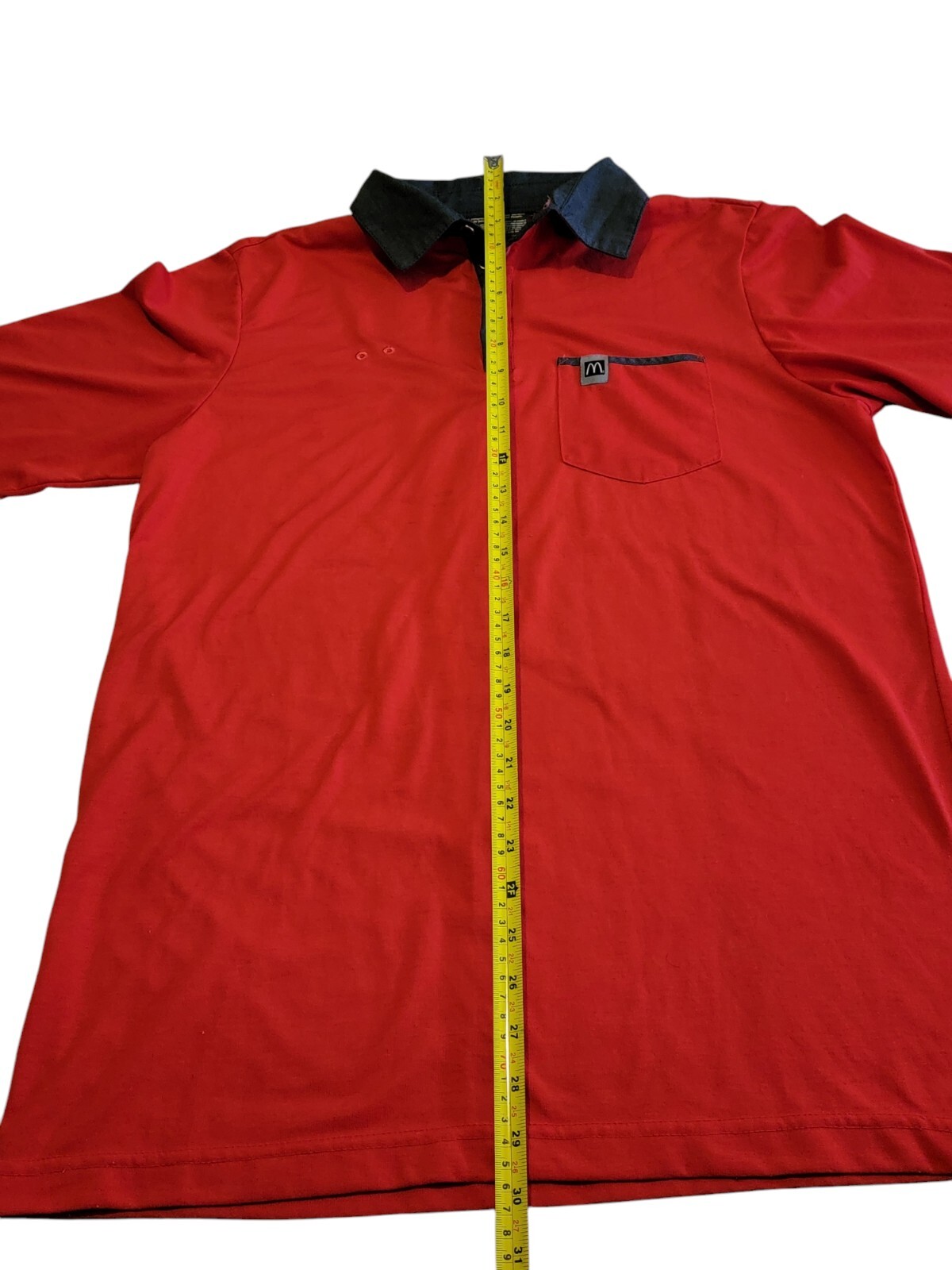 McDonalds Medium Button Shift Leader Red Pocket E… - image 7