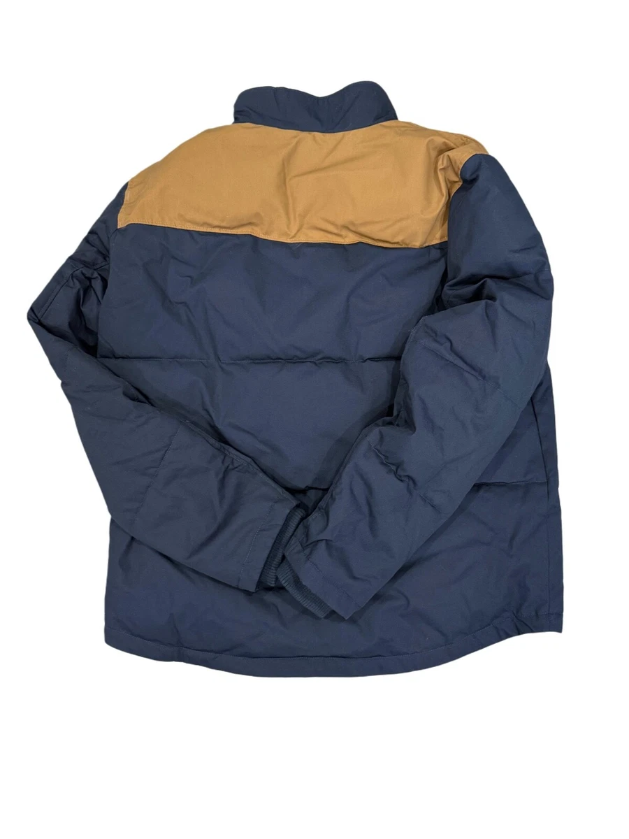 Levi’s Quilted Woodsman Puffer Jacket Navy Brown 594930016