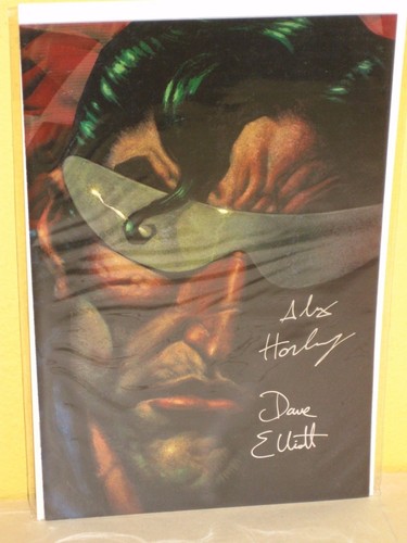 SHARKY #1 - Doble Firmado - ALEX HORLEY Arte Historia de Dave Elliott - IMAGEN La Máscara - Imagen 4 de 7