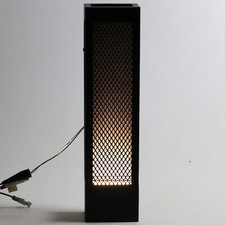 WAC Lighting Black Grate LED Outdoor Wall Sconce in Black WS-W39818-BK