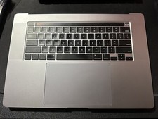 APPLE MACBOOK PRO 16" 2019 A2141 - TOP CASE GRAY W/BATTERY/TOUCHPAD