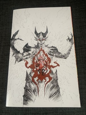 Fireborn #1 - 1:75 Jae Lee B&W Blood Virgin Variant Image Comics SDCC 2026