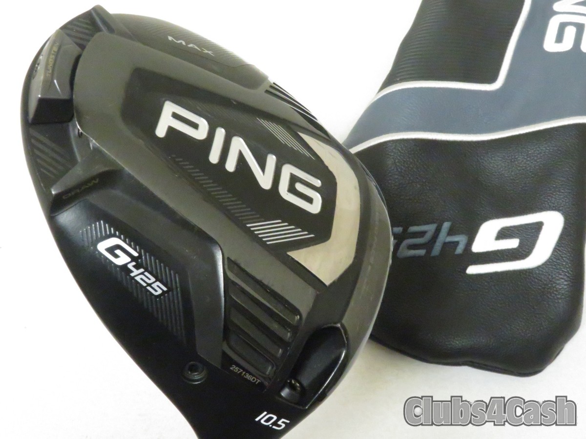 PING G425 MAX Driver 10.5° Alta CB 55 Black SR-Flex +Cover