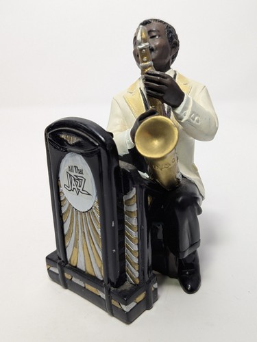 All That Jazz " Saxophone Player" Parastone, Enesco Figurine 6"x3" (1997) - Picture 2 of 7