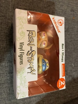 Ren And Stimpy Vinyl Figures Kidrobot Nickelodeon New In Box