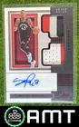 Pascal Siakam Patch Auto 2024-25 Panini One and One 19/25 2019-20 Dual Red