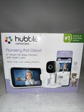 Hubble Connected Nursery Pal Cloud - 5" Smart HD WiFi Baby Monitor with 7-Color