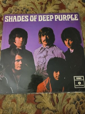 Deep Purple Shades Of Deep Purple Vinyl LP 1971 UK Press Parlophone