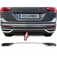 EDELSTAHL AUSPUFF ATTRAPPEN passend für VW Tiguan II + Allspace Facelift|ab 2020