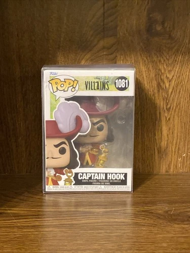 Funko Pop! Vinyl: Disney - Captain Hook #1081 with Protector