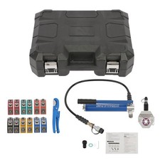 7842B Hydraulic A/C Hose Crimper PVC Rubber Hose Crimping Kit Hand Pump