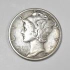1944-D Mercury Dime 10C 90% Silver Denver Mint