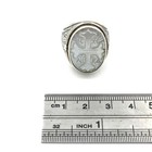 Konstantino Sterling Mother-of-Pearl Byzantine Cross Size 8.5 Ring #S5579-2 — photo 7