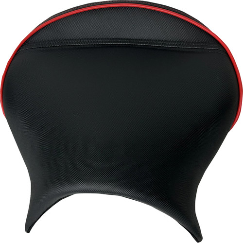 SHOW CHROME 0810-2433 41-429 Ryker Combat Seat black w/ red trim - can-am ryker - Foto 1 di 8
