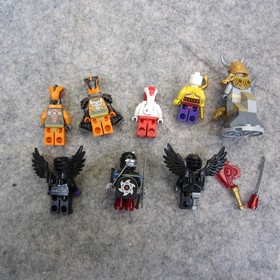LEGO Chima Ninjago Figure Lot - Snakes 71765, Chima 70012 70654 9442 Incomplete