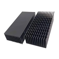 2pcs 40mm Heatsink Kit 120mm x 40mm x 20mm, Cooler Aluminum Heatsink for Cool...