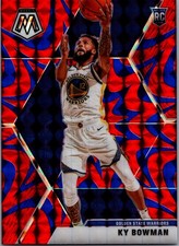 2019-20 Panini Mosaic Basketball Ky Bowman #206 Red Wave Prizm
