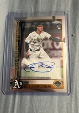 2025 Topps Chrome Update Series - Autographs CJ Alexander #RA-CA (AU, RC)