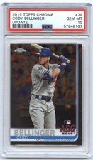 2019 Topps Chrome Update #79 Cody Bellinger PSA 10 MVP Year