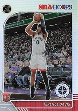 2019-20 Hoops Premium Stock #257 Terence Davis II Prizms Silver Toronto Raptors