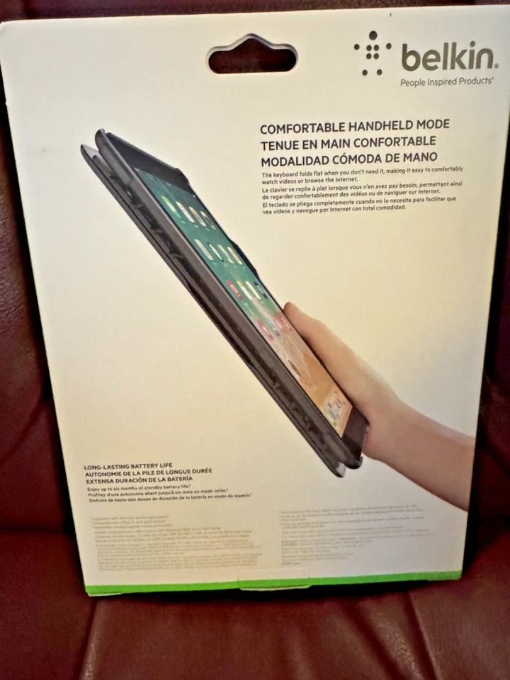 Brand New Sealed Belkin QODE Ultimate LITE Keyboard Case for iPad  iPad Air NEW - Image 2 of 2