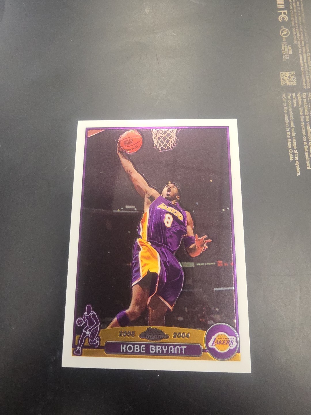 Topps Chrome 2003-04 Kobe Bryant #36 Los Angeles Lakers Basketball Card
