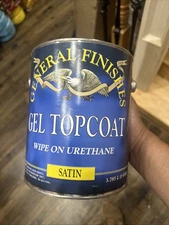 General Finishes Oil Based Gel Topcoat, 1 Gallon, Satin